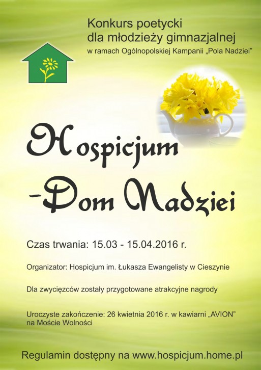 plakat hospicjum